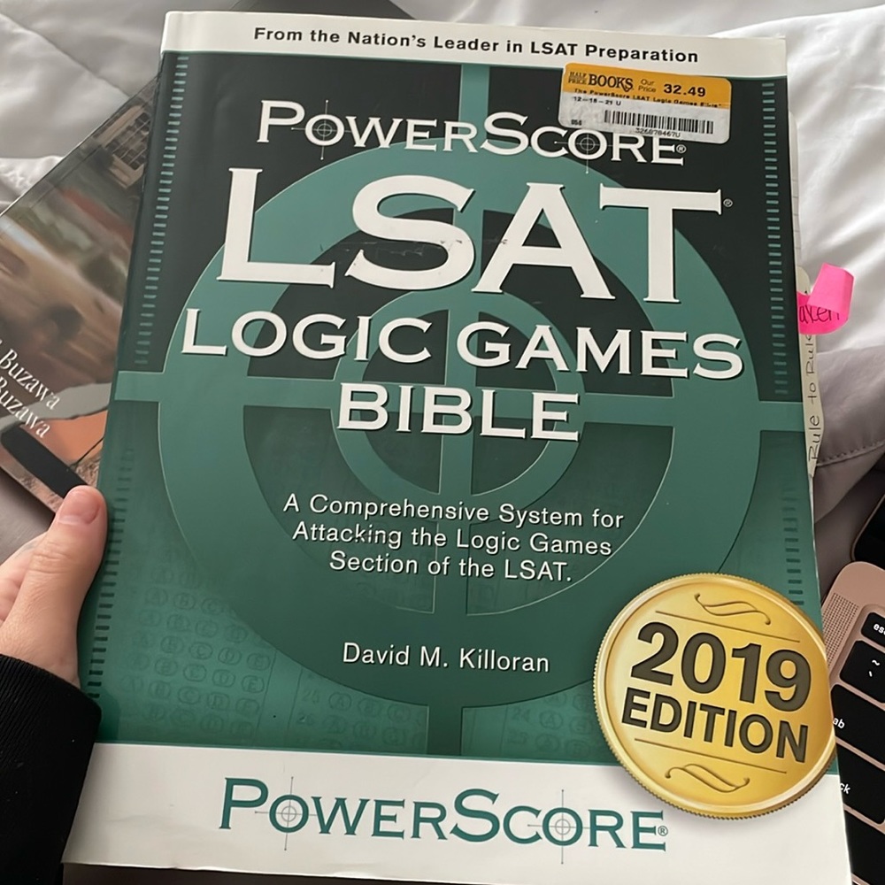 Powerscore LSAT logic games bible